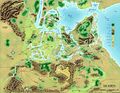 The Zeitgeist 3rd Edition map of Blackmoor.