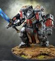 This Dreadknight, made with a DAKKADAKKA conversion kit, looks as it should have. Field one and watch nude Bolter Bitches jockey to polish your armor. Obviously Forgeworld took note when designing the Contemptor-Galatus Dreadnought.