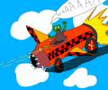 ork flying rokkit