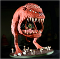 This is a cake. Made for the launch of Warhammer Online, made by those guys who had a cake show on Food Network on an actual episode until it got canceled. Suck it, Orks.