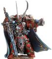 Kranon The Relentless. Chaos Lord of the Crimson Slaughter and former Chapter Master of the Crimson Sabers.