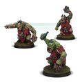 The current Forgeworld female Orcs, sold as cheerleaders.